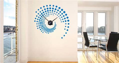 Swirl Around The Clock Wall Decal Wall Decal Clock Colorful Wall