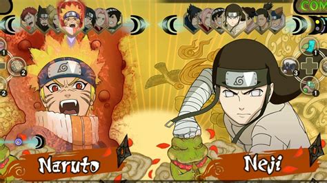 Naruto Vs Neji Vermillion Rasengan Naruto Ultimate Ninja Storm 1
