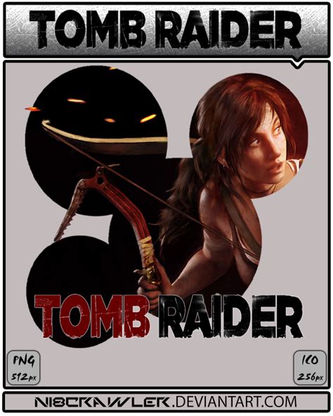 Tomb Raider Icon New Style By Ni8crawler On Deviantart
