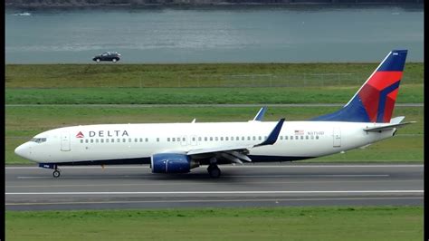 Delta Airlines Boeing 737 800 N3750d Landing In Pdx Youtube