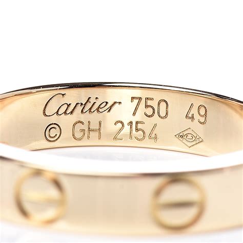 Cartier 18k Yellow Gold 35mm Love Wedding Band Ring 49 5 508771