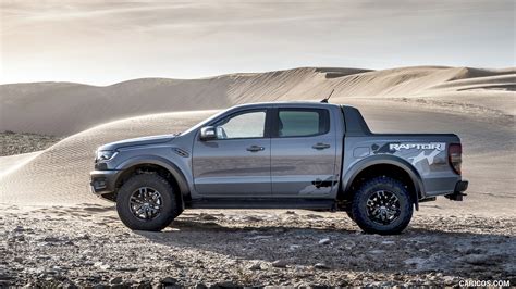 2019 Ford Ranger Raptor Color Conquer Grey Side Caricos