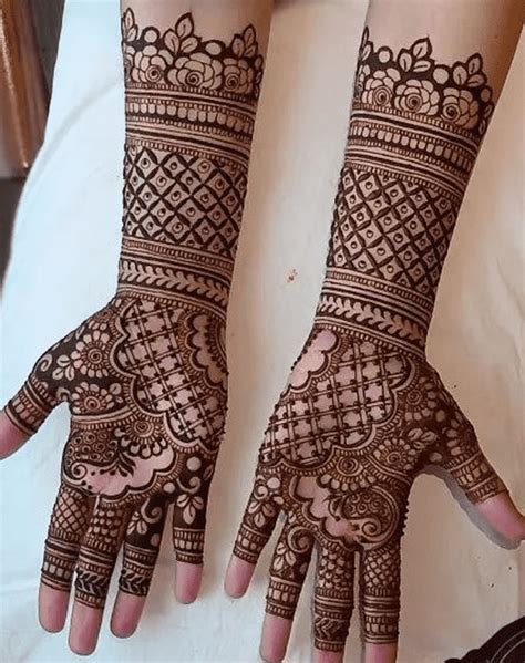 Traditional Full Arm Mehndi Design Images Pictures Ideas