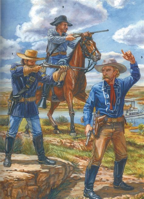 Col Custer Us Cavalry Military Art Military History Cowboy Pictures