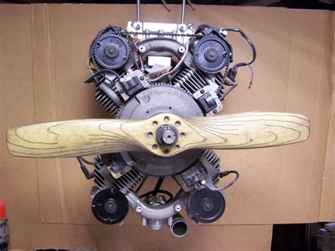Radial Cylinder Aircraft Engine Display Paperweight Using Mostly Kohler Engine Parts