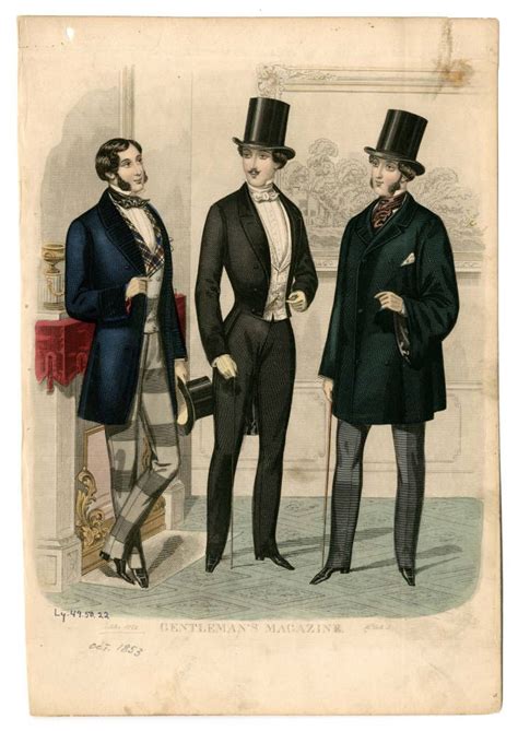 Mens Wear 1850 1859 Plate 041 Costume Institute Fashion Plates