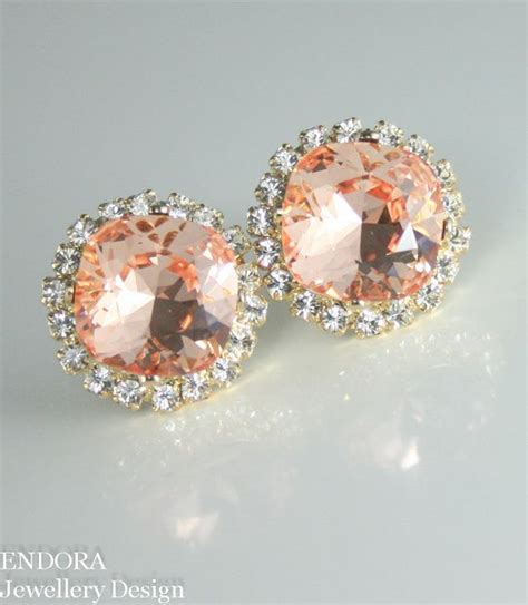 This Item Is Unavailable Etsy Peach Earrings Flower Girl Jewelry