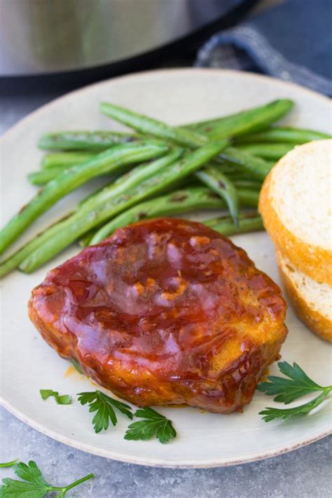 We add this in the instructions for instant pot recipes, but this can help the frozen meat cook more thoroughly and through to the middle. Honey Garlic Instant Pot Pork Chops - Easy Pressure Cooker ...