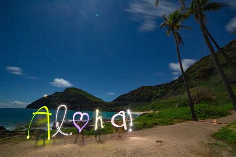 Oahu Honolulu Night Sky Photo And Light Painting Tour Getyourguide