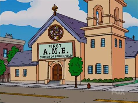 First Ame Church Of Springfield Simpsons Wiki Fandom Powered By