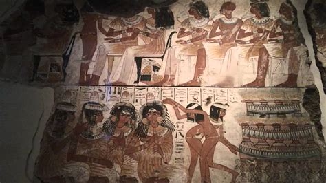 Feast For Nebamun Tomb Chapel Nebamun Thebes Egypt Late 18th Dynasty