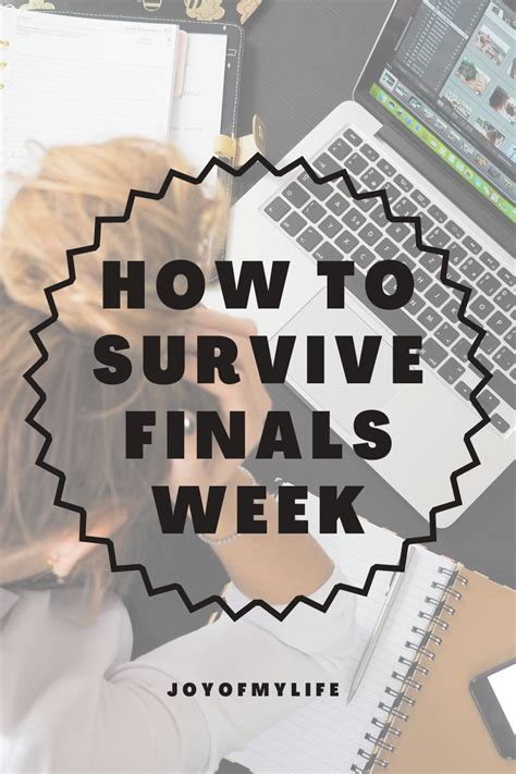 How To Survive Finals Week