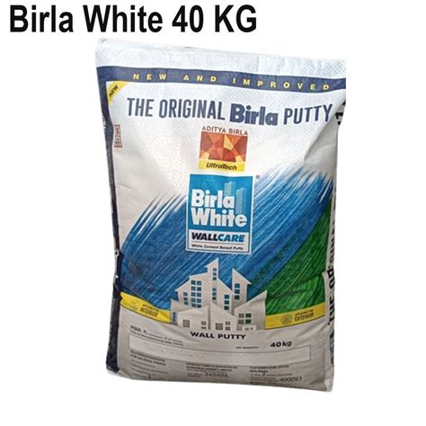 Birla White 40 Kg Wall Care Putty At Rs 730bag Birla White Wall