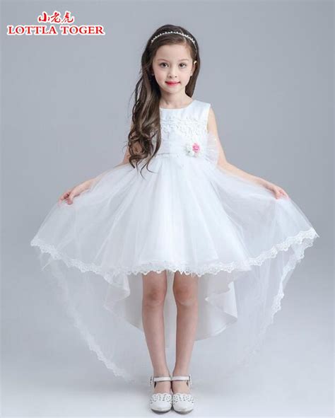 2017 New Wedding Party Formal Flowers Girl Dress Baby