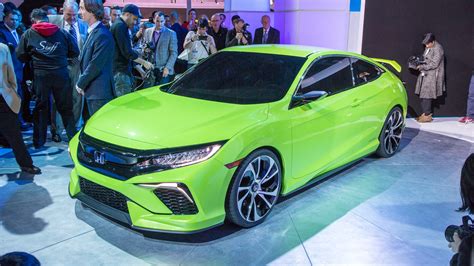 Honda Confirms Type R For Us At Civic Concept Debut 2015 New York