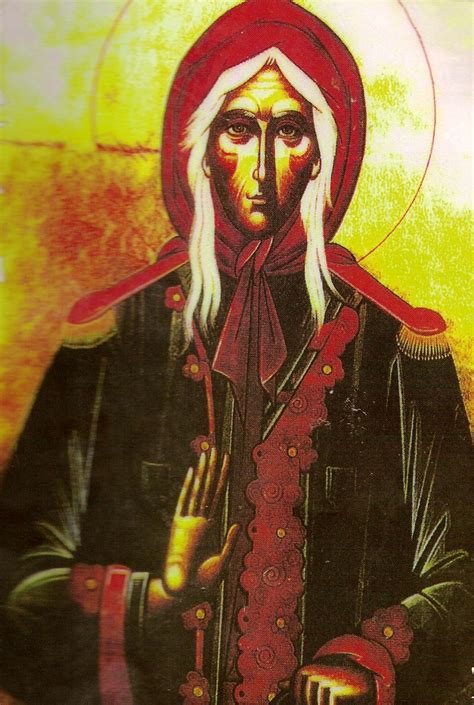 St Xenia Of St Petersburg Painting Orthodoxy Art