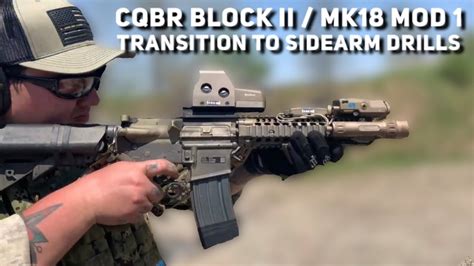 The Mk18 Mod 1cqbr Block Ii Sopmod Clone Shooting Drills Youtube