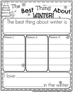 It is no wonder that many of our students could be described as the purpose: First Grade Writing Prompts for Winter | First grade ...