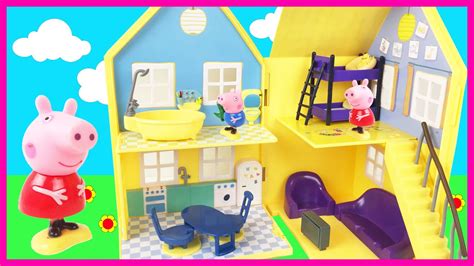 Peppa Pig House Playset Bandai La Casa De Peppa Pig Juguetes En