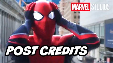 Throughout the film, peter is terrified that people will put. Spider-Man Far From Home Ending - Post Credit Scene ...