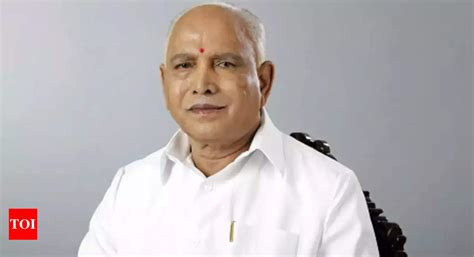 Will Abide By Party Diktat On Son Former Karnataka Cm Bs Yediyurappa Bengaluru News Times