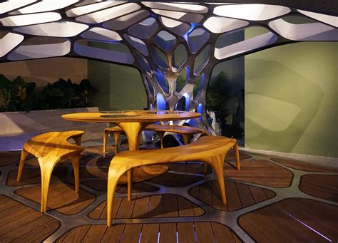 Zaha Hadid Presents Volu Dining Pavilion At Design Miami