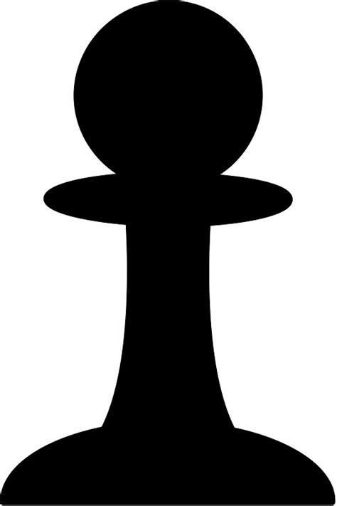 Pawn Black Chess Icon Free Download Transparent Png Creazilla