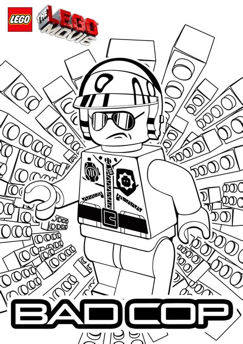 LEGO Minifigures - The LEGO Movie Coloring Pages