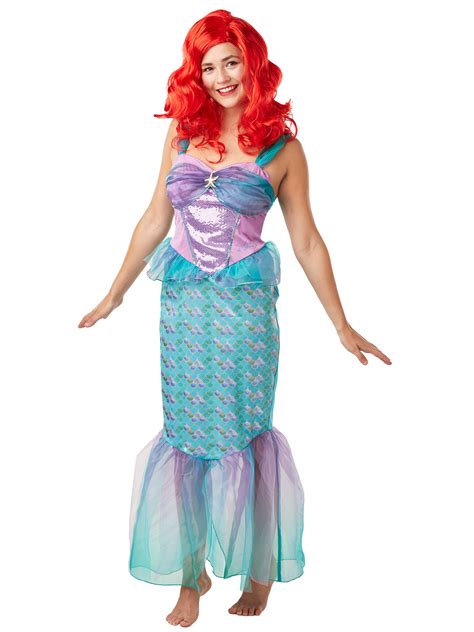 Ariel Deluxe Adult Costume Medium Womens At Mighty Ape Nz