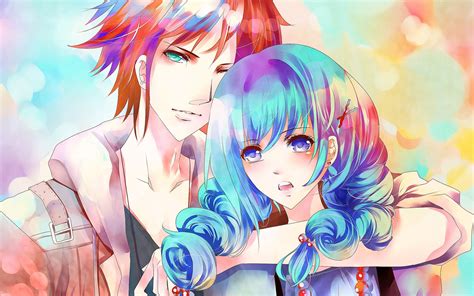 Anime Couple Cute Anime Couple Wallpapers Wallpaper Cave We Did