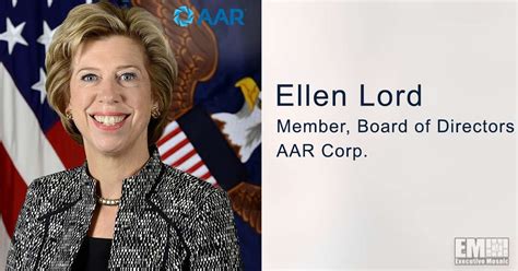Former Dod Acquisition Chief Ellen Lord Joins Aar Board Govcon Wire