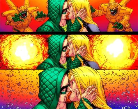 Green Arrow And Black Canary In Injustice Arrow Black Canary Black