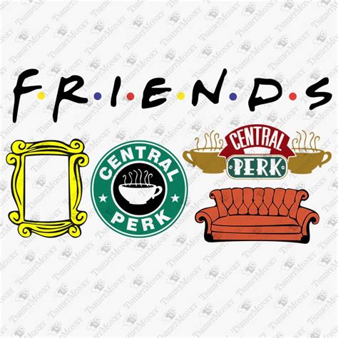 Friends Tv Show Logo Svg Friendsvector Png Cut Files Svg Images And