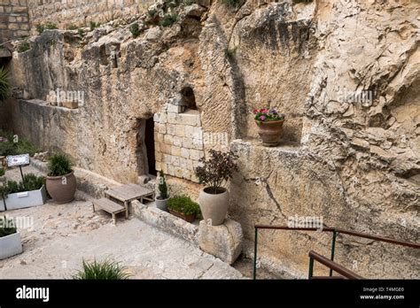 Place Of The Resurrection Of Jesus Christ In Jerusalem Israel Place
