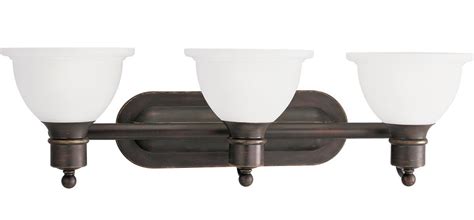 Champagne bronze bathroom light fixtures. Gradall 3-Light Vanity Light | Bronze bathroom light ...