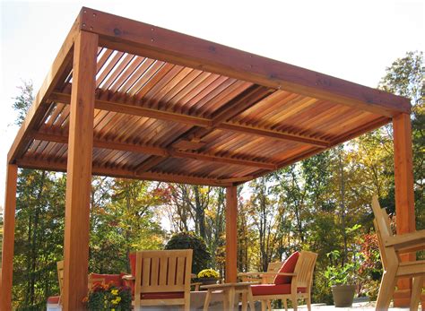 Check spelling or type a new query. Louvered Garden Pergolas, Custom Made from Redwood