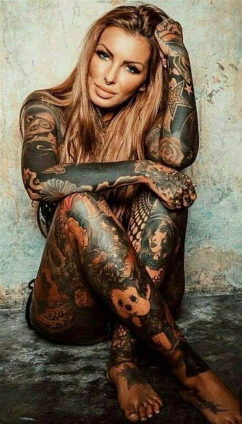 Attractive Tattooed Women