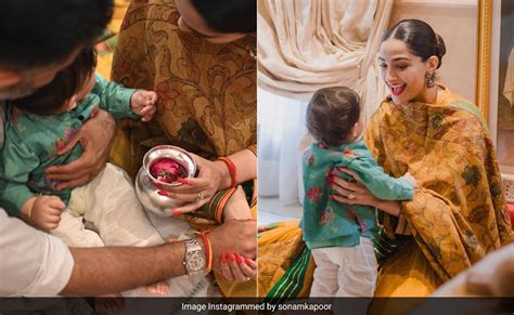 Sonam Kapoor Shares Inside Pics From Son Vayus 1st Birthday