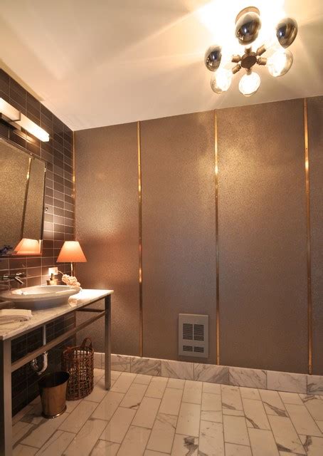 Powder Room By Ba Torrey Tribeca Nyc Transitional Cloakroom
