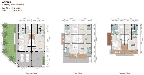 Terraced House Floor Plan Malaysia