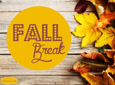 Fall Break | IUSD.org