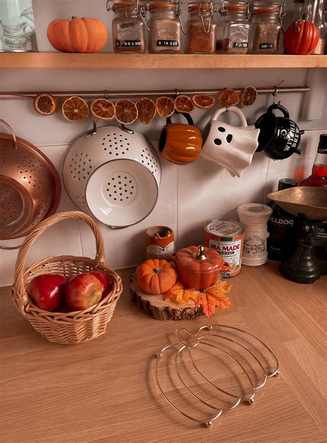 Autumn Kitchen Decor Finds Pint Sized Beauty