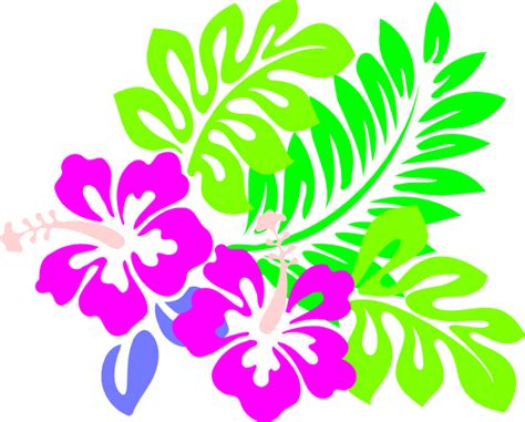 Printable Hawaiian Flowers Clipart Best