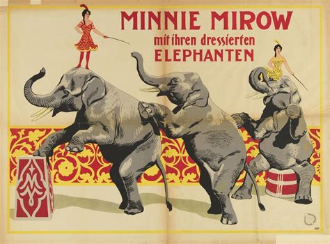 Vintage Elephant Circus Poster Circus Poster Vintage Elephant