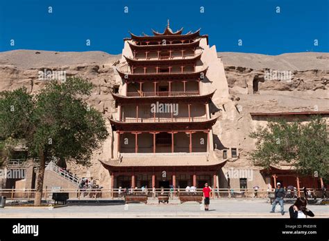 Mogao Caves At Dunhuang Hi Res Stock Photography And Images Alamy