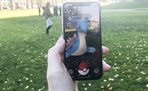pokémon go gets a new and improved augmented reality mode but only on ios techcrunch