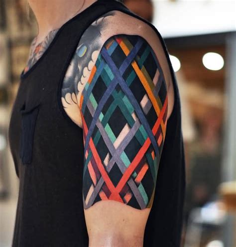 A tattoo of a desirable woman is another common theme on the arms of american men. Attractive 3D Arm Tattoo For Cool Men - Goluputtar.com