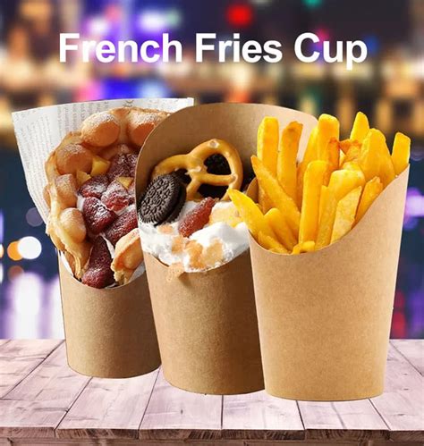 Disposable French Fries Cups EasyDabba Disposable French Fries Cups