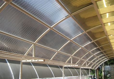 Embossed And Corrugated Polycarbonate Roofing Sheets Duralon