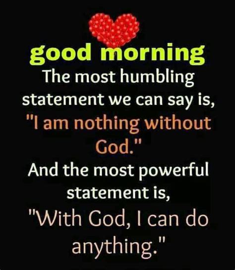With God I Can Do Anything Good Morning Quote Pictures Photos And